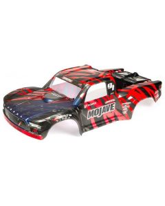 Arrma ARA411004 6S Finished Body, Black/Red, Mojave 1/7