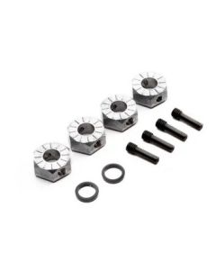 Axial AXI252011 17mm Hex Set with Pins, 4pcs, SCX6