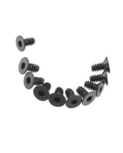 Axial AXIC0126 Hex Socket Tap Flat Head Screw 3x6mm (10), AXA463