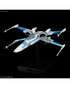 Bandai 0223296 Star Wars Blue Squadron Resistance X-Wing Fighter 1/72