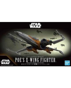 Bandai 5058312 Star Wars Poe's X-Wing Fighter 1/72