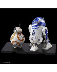 Bandai 5064108 Star War BB-8 & R2-D2 1/12