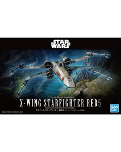 Bandai G5061554 Star Wars X-Wing Starfighter RED 5 (Star Wars: The Rise of Skywalker) 1/72
