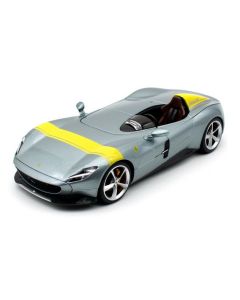Bburago 16013 Ferrari R&P Monza SP-1 'Icona' Special - Silver 1/18