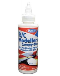 DELUXE AD12 R/C MODELLER CANOPY GLUE 112g
