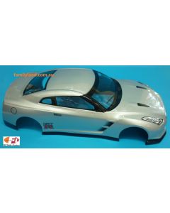 Colt M2330P Painted Body Nissan GTR35 Silver 200mm 1/10 No Hole