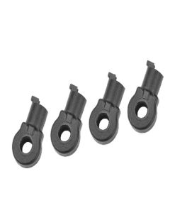 Team Corally 00180-027 HD Shock End - Short - Composite - 4pcs 