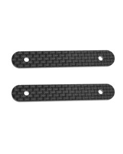 Team Corally 00108-257 Shock Stay Stiffener Rear Graphite 2.5mm - fits part C-00180-105 