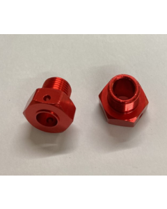 Team Corally C-00180-329 Wheel Hex Adapter - Wide RTR - Aluminum - 2 pcs