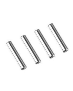 Team Corally 00250-037 Wheel Axle Pin - ø2x12 - Steel - 4pcs