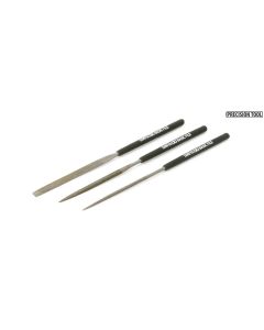 Tamiya 74104 File Set Basic 3pcs (Smooth Double Cut- Craft Tool)