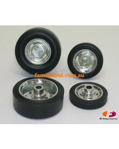 Ddaus MW02 Mag Wheel Set (Rim & Tyre) (4pcs) 1/18
