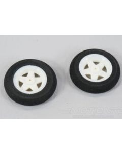 Du-Bro 123MS 1.23" Micro Sport Wheels (2pcs)