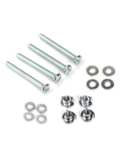 Du-Bro 128 Mounting Bolts & Blind Nuts 6-32 x1-1/4" (QTY/PKG: 4)