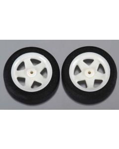 Du-Bro 145MS 1.45" Micro Sport Wheels (37mm)/2pcs