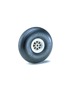 Du-Bro 325TL 3-1/4" Dia. Treaded Lightweight Wheel (2)