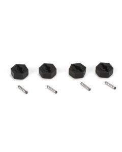 ECX 212017 12mm Wheel Hex (4), Temper