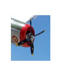E Scale P-47 Thunderbolt Propeller 4-Blade 9.5x10