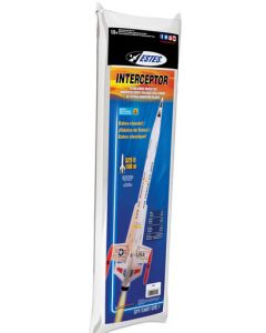 Estes 1250 Interceptor Expert Model Rocket Kit - Skill Level 2