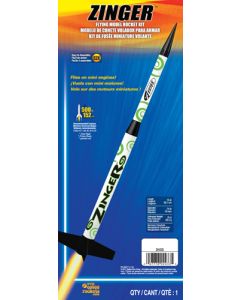 Estes 2433 Zinger Beginner Flying Model Rocket Kit
