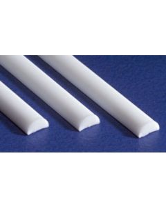 Evergreen 240 Half Round .040" - Strip Styrene (5pcs)