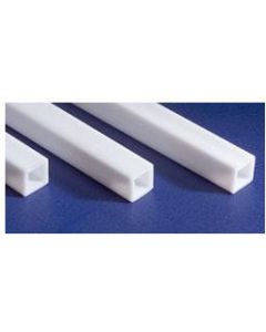 Evergreen 253 Square Tube - Strip Styrene 3/16" (.187") /3pcs