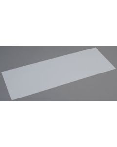 Evergreen 9108 Sheet Styrene Plain 8x21x.125" Thick (3.2mm) 1pc
