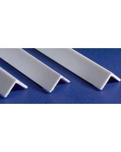 Evergreen 296 Strip Styrene Angle 3/16" (.188) /4.8mm (3pcs)