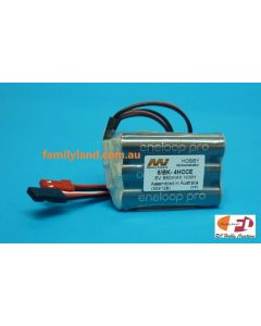 Family land BK-4HCCE/5H NiMh AAA Battery 6V 950mAh Hump Pack with Futaba & JST Connectors