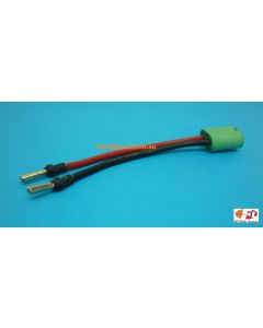 Family Land CAS6.5CL Castle Creaton 6.5mm Charge Lead  With 4mm Bullet Connector