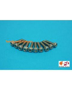 Family Land M2.5x10mm Stainless Steel Socket Head Cap Screw (10pcs) (Marine)
