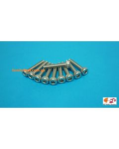 Family Land M3x16mm STAINLESS STEEL SOCKET ALLEN HEAD SCREWS (MARINE) (10pcs)