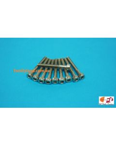 Family Land M3x25mm STAINLESS STEEL SOCKET ALLEN HEAD SCREWS (MARINE) (10pcs)