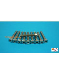 Family Land M4x25mm STAINLESS STEEL SOCKET ALLEN HEAD SCREWS (MARINE) (10pcs)