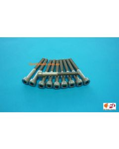Family Land M4x35mm Stainless Silver Socket Head Cap Screws (10pcs) (Marine)