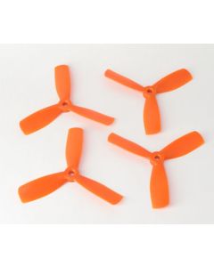 Gemfan 4045-3BNO 3 BLADE BULLNOSE 4045-ORANGE (2L & 2R)