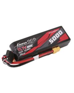 Gens Ace 503S60X6GT 1.1V 60C 3S 5000mAh Lipo Battery Soft Pack - XT60