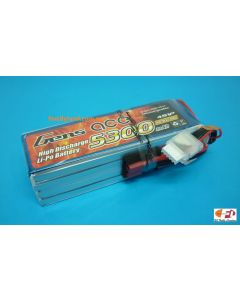 Gens Ace GA4S-5300DE Lipo Battery 5300mAh 30C 14.8V Softcase, Deans Connector