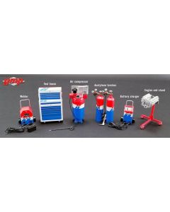 GMP 18905 Brock Racing Enterprises Tool Set 1/18