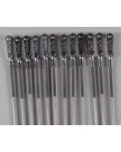 Great Planes Q3783 2-56 Steel Clevis w/12" (305mm) Pushrod (1pc)