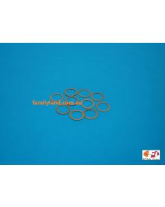 Great Vigor WWACO6.1X8X0.1 Copper Washer 6.1x8x0.1mm (10pcs)