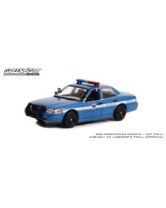 Greenlight 85571 2001 Ford Crown Victoria Police Interceptor Seattle Police Washington 1/24