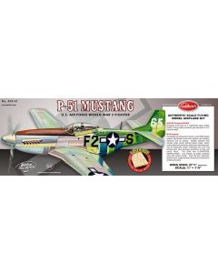 Guillow's 402LC P-51 Mustang 1/16