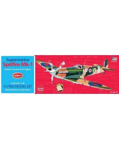 Guillow's 504 Supermarine Spitfire Mk-1 Balsa Flying Kit 1/30