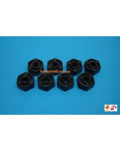 HBX 12010 Wheel Hex 12mm (8pcs)