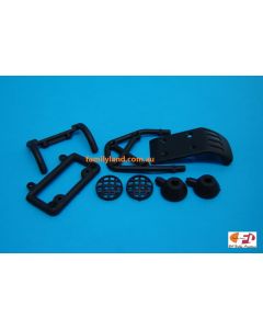 HBX 12014 BRACES ASSEMBLY+ LIGHT MOUNTS (DUNE BUGGY ONLY)