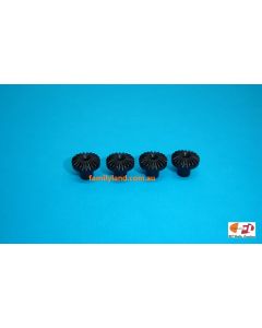 HBX 12019 DIFF. PINION GEARS (4pcs)