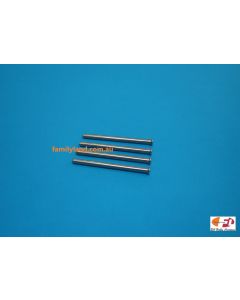 HBX 12023 REAR LOWER SUSPENSION HINGE PINS 2.5x37.6mm (4pcs)