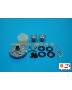 HBX-12611R Differential Gear Set and Differential Case 1/12