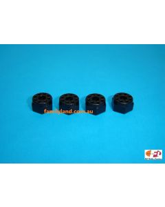HBX 16037 WHEEL HEX.(TRUGGY/MONSTER TRUCK) 